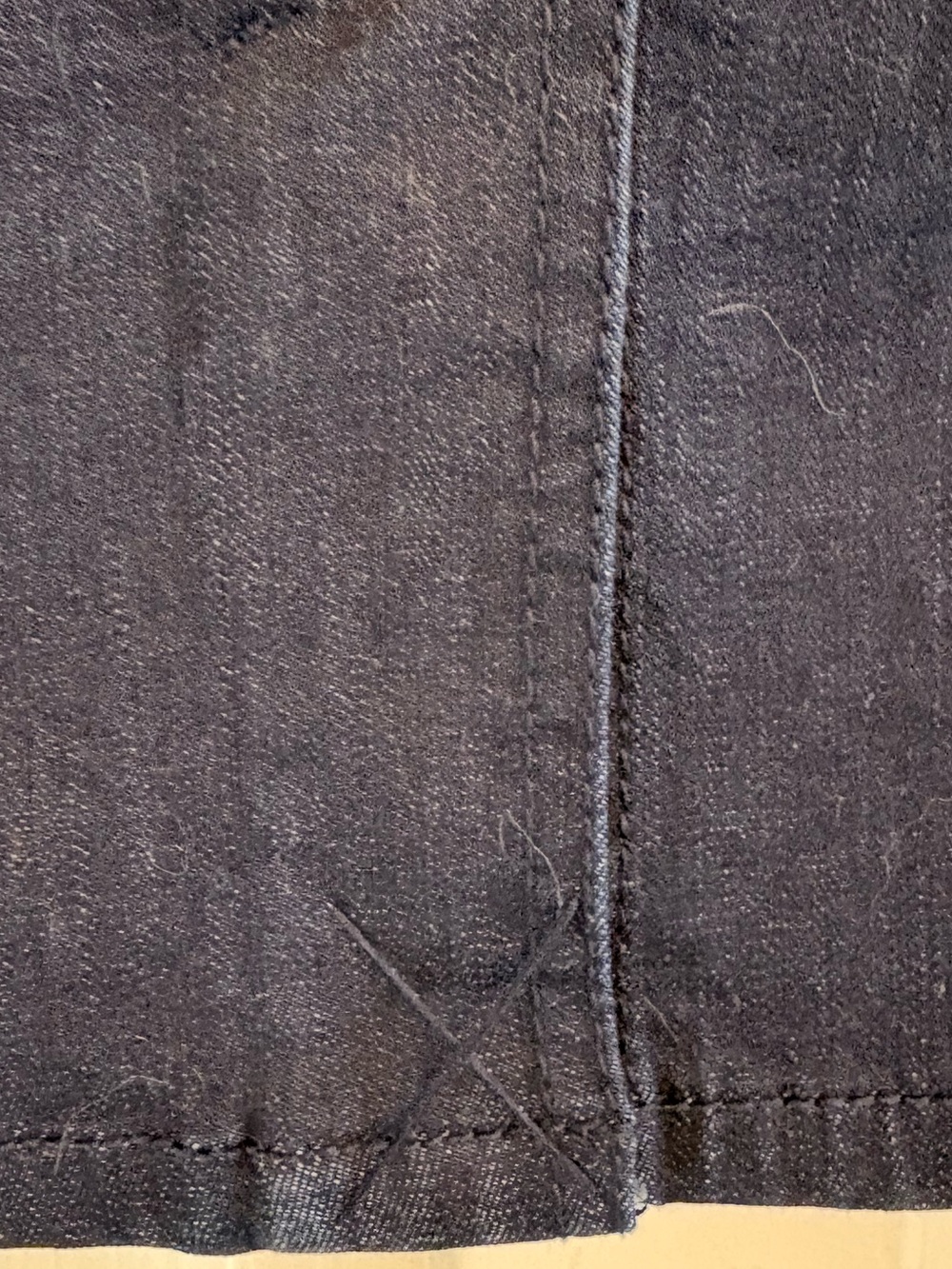 J. Jill Indigo Denim Pencil Skirt | Cotton Blend | Size 10 - Picture 12 of 12